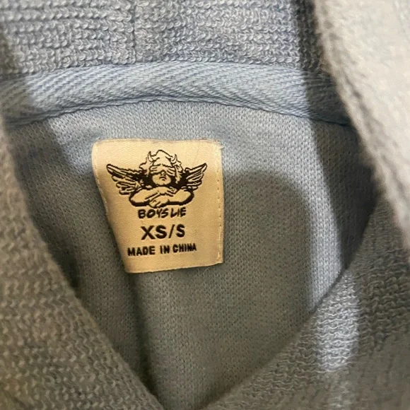 Boys Lie XS/S Blue Sweater